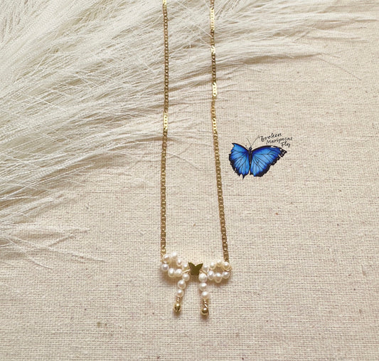 Coquette Papillon Neckalce